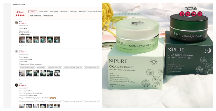 NPURE Day + Night Cream Centella Asiatica